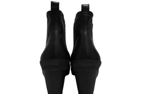 【SPINGLE NIMA NIMA706 ブラック】本革サイドゴアブーティ